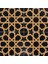 Yapı Tasarım AC89SARISIYAH 20X20 cm 4 Adet Çini Karo 1