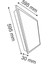 10 Adet 60 x 60 cm Panel LED 3