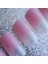 Pembe Simli French Takma Tırnak Lüks Parlak Desenli Extra Uzun Kare Ballerina Nail Art Set 3