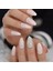 Pembe Takma Tırnak Lüks Parlak Kristal Taşlı Desenli Extra Uzun Oval Stiletto Nail Art Set 1
