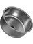 Paslanmaz Krom Evye Lavabo Oval 38X38 cm Mermer Altı 1