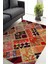 Patchwork Renkli Halı Makinede Yıkanabilir 1