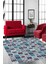 Patchwork Seramik Desen Halı Makinede Yıkanabilir 2