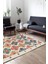 Cappio Geleneksel Kilim Desenli Krem Halı Makine'de Yıkanabilir 2