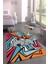 Graffiti Koala Desenli Halı Makinede Yıkanabilir 5