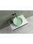 Infinity Ø 36 cm Tezgahüstü Lavabo – Mint (Yeşil) 2