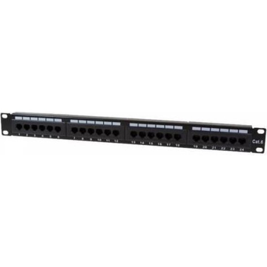 ODS  -P24UTP UTP CAT6 24 PORT PATCH PANEL Resim-1