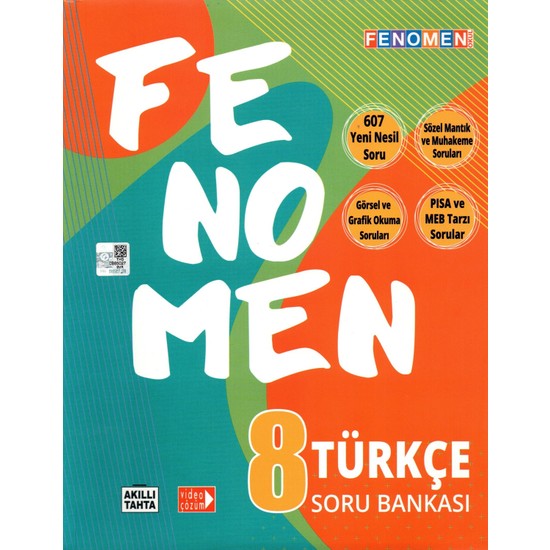 Gama Yayınları Fenomen 8. Sınıf Lgs Türkçe Soru Bankası