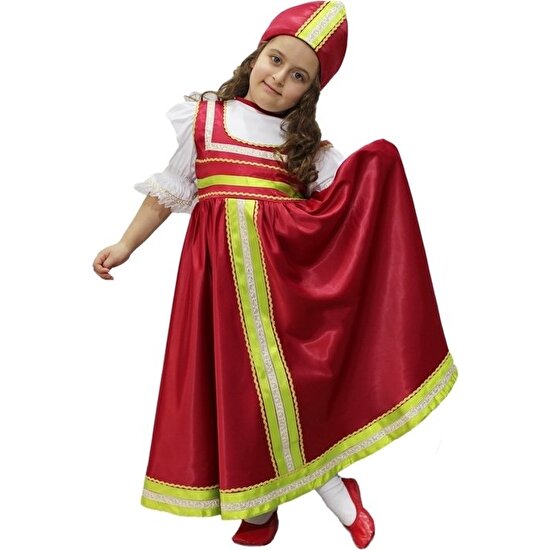 Kostüm Sarayı Rus Kız Kostümü | Rusya Kız Ülke Kostümü