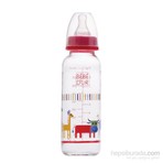 Bebedor Cam Biberon SL 250 ml Kırmızı