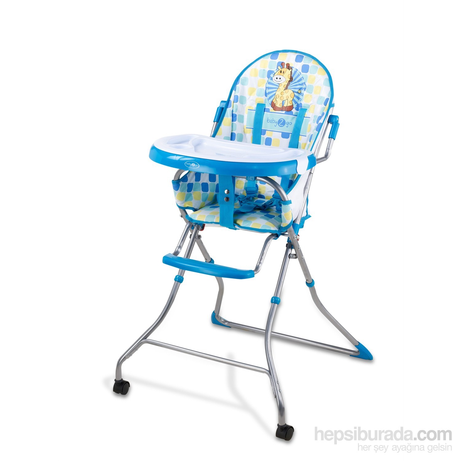 Baby2go 8417 Mama Sandalyesi / Mavi Fiyatı Taksit