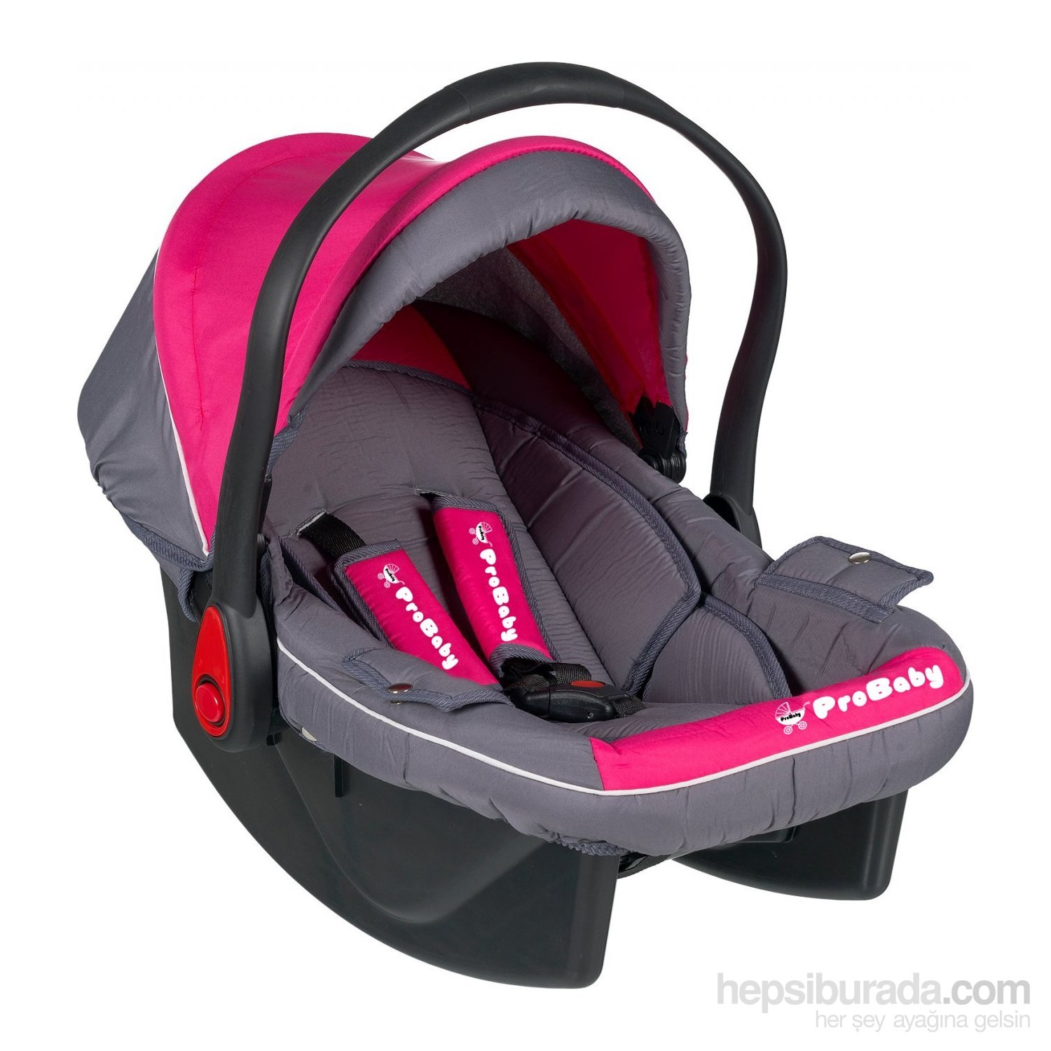 Probaby Bebek Taşıma Koltugu GriPembe Fiyatı Taksit