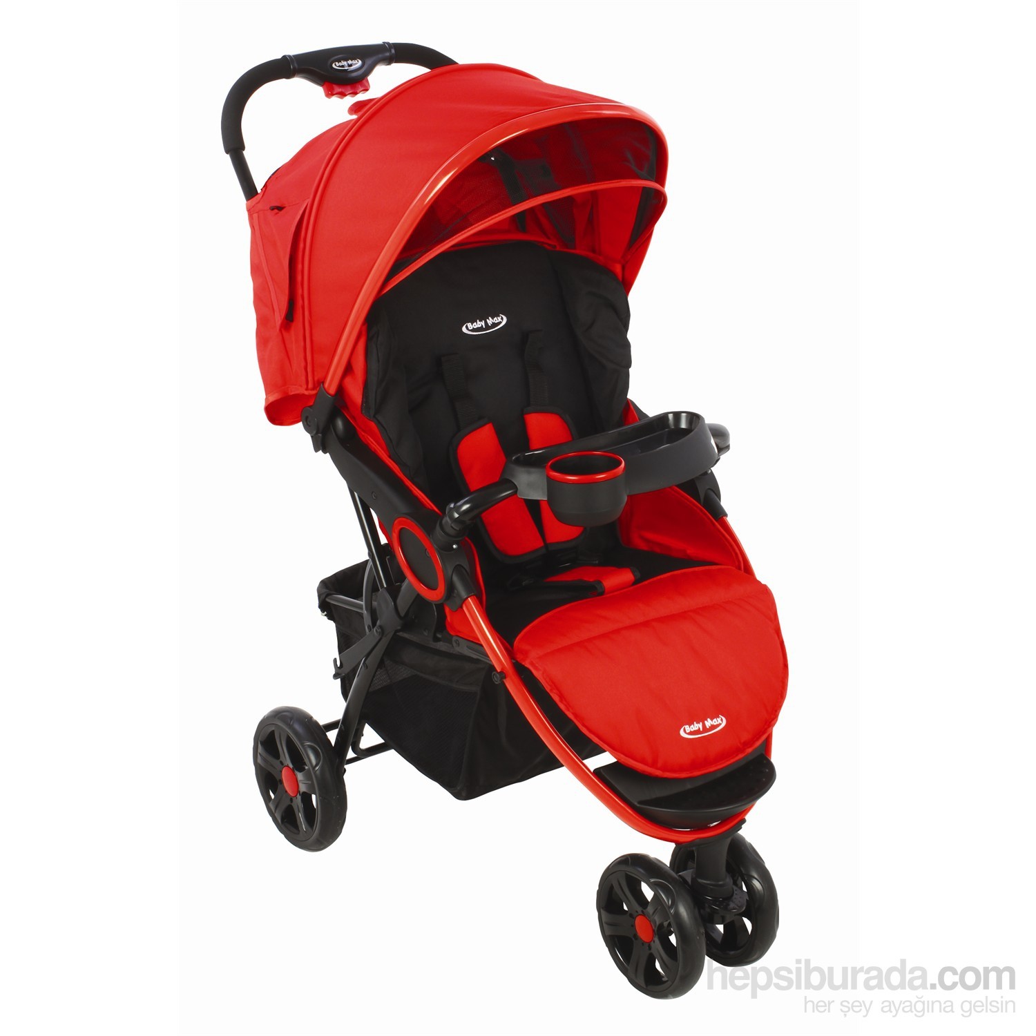 Baby Max Prato Jogger Bebek Arabası / Kırmızı Fiyatı