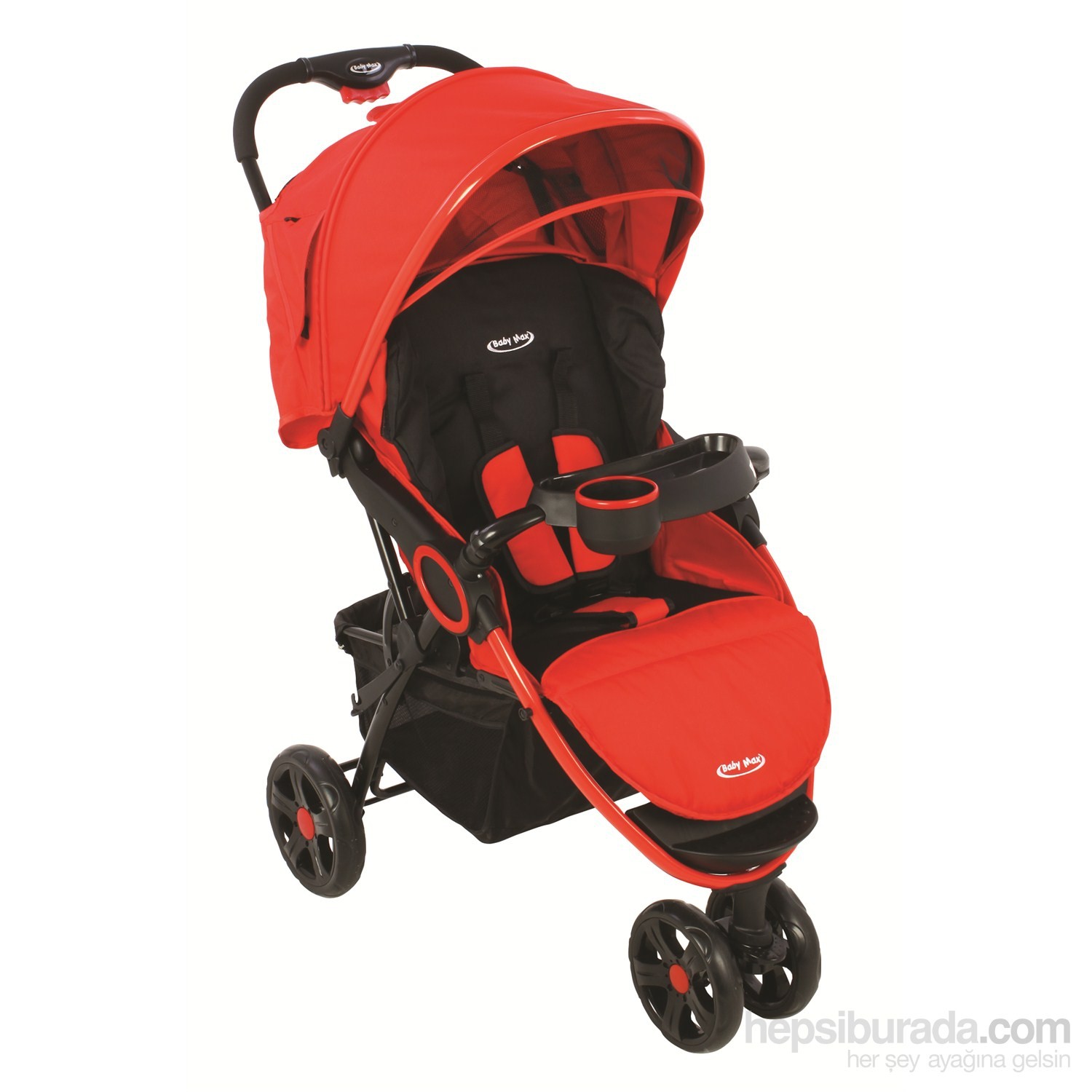 Baby Max Prato Jogger Bebek Arabası / Kırmızı Fiyatı