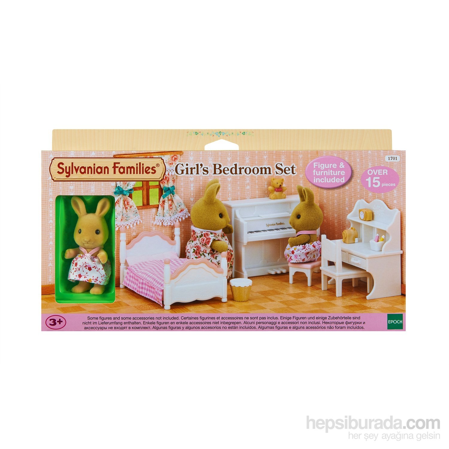 Sylvanian Families Girl's Bedroom Set Fiyatı Taksit Seçenekleri