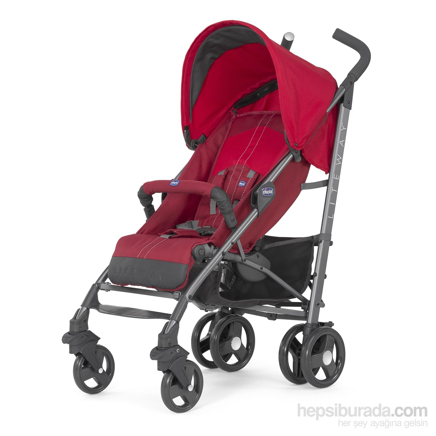 Chicco Duo Lite Way Plus Stroller Top Bebek Arabası / Red Chicco Duo Lite Way Plus Stroller Top Bebek Arabası / Red