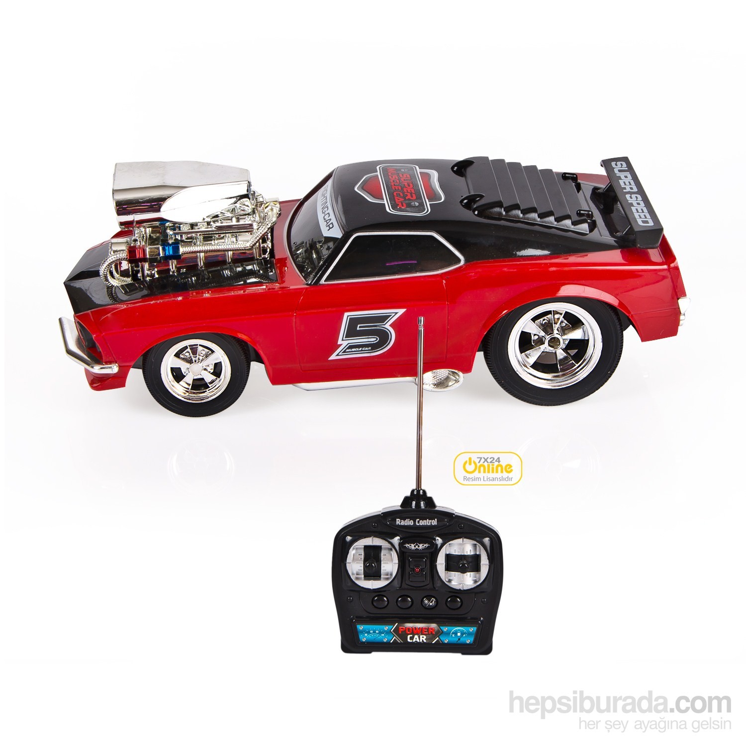 Süper 5 Uzaktan Kumandalı 116 Şarjlı Yarış Arabası