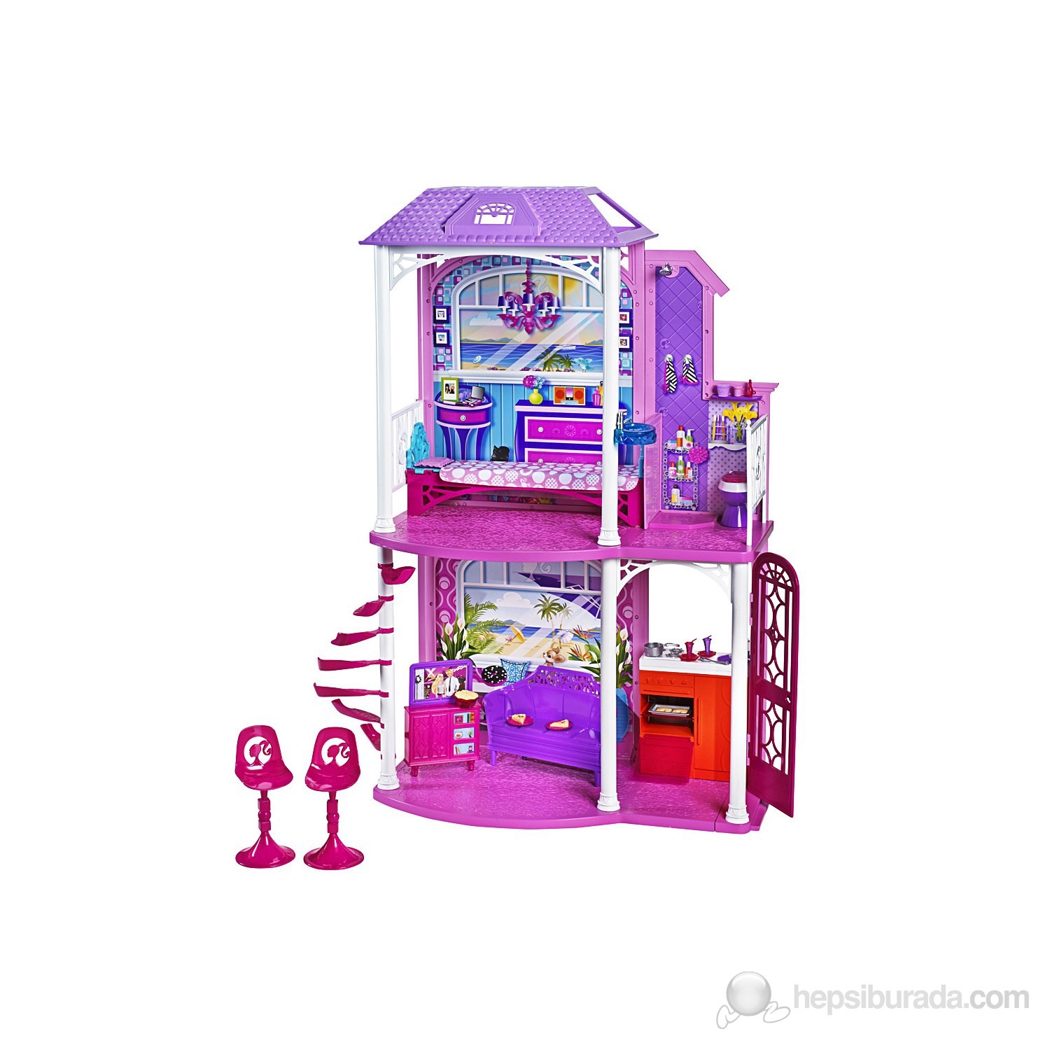 barbie nin oyuncak evi