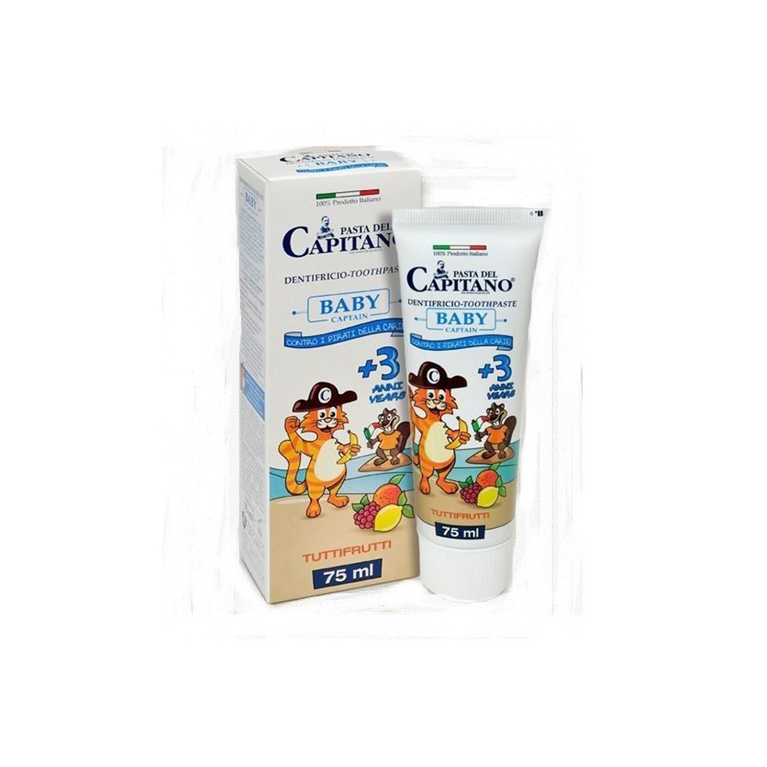 Pasta Del Capitano Bebek+3 Yaş Diş Macunu Tutti Fr Fiyatı