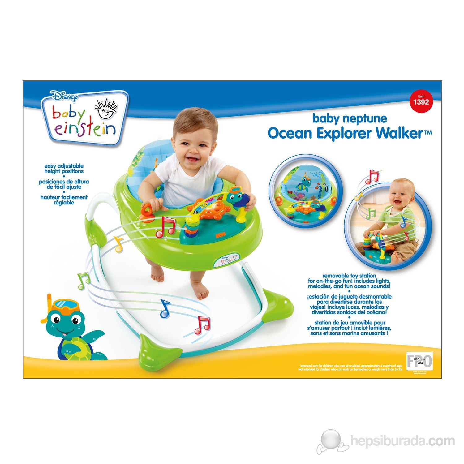 Baby Einstein Neptune Ocean Explorer Yürüteç Fiyatı