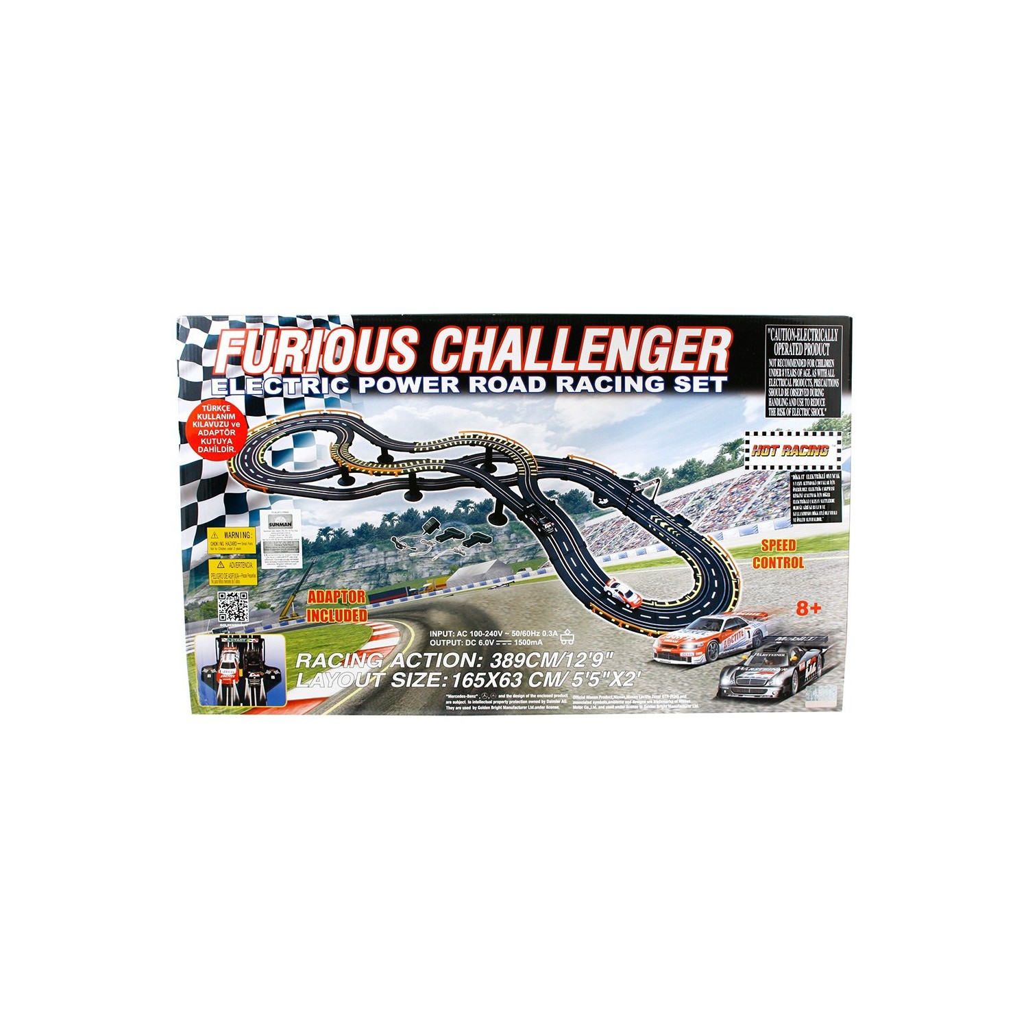 Furious Challenger Elektirikli Yarış Seti Fiyatı