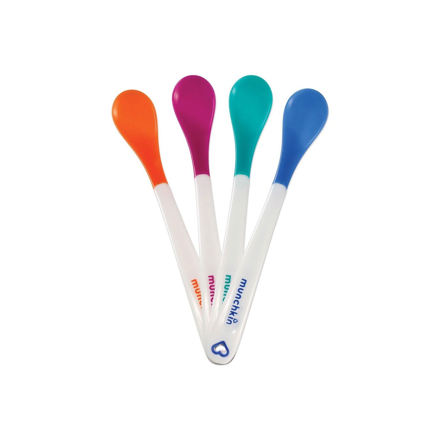 Munchkin Isı Göstergeli Yumuşak Bebek Kaşığı (4��lü) Fiyatı