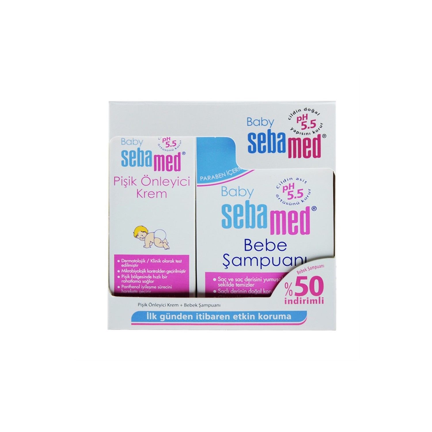 Sebamed Bebek Şampuanı 150 ml Pişik Kremi 100 ml Seti Fiyatı