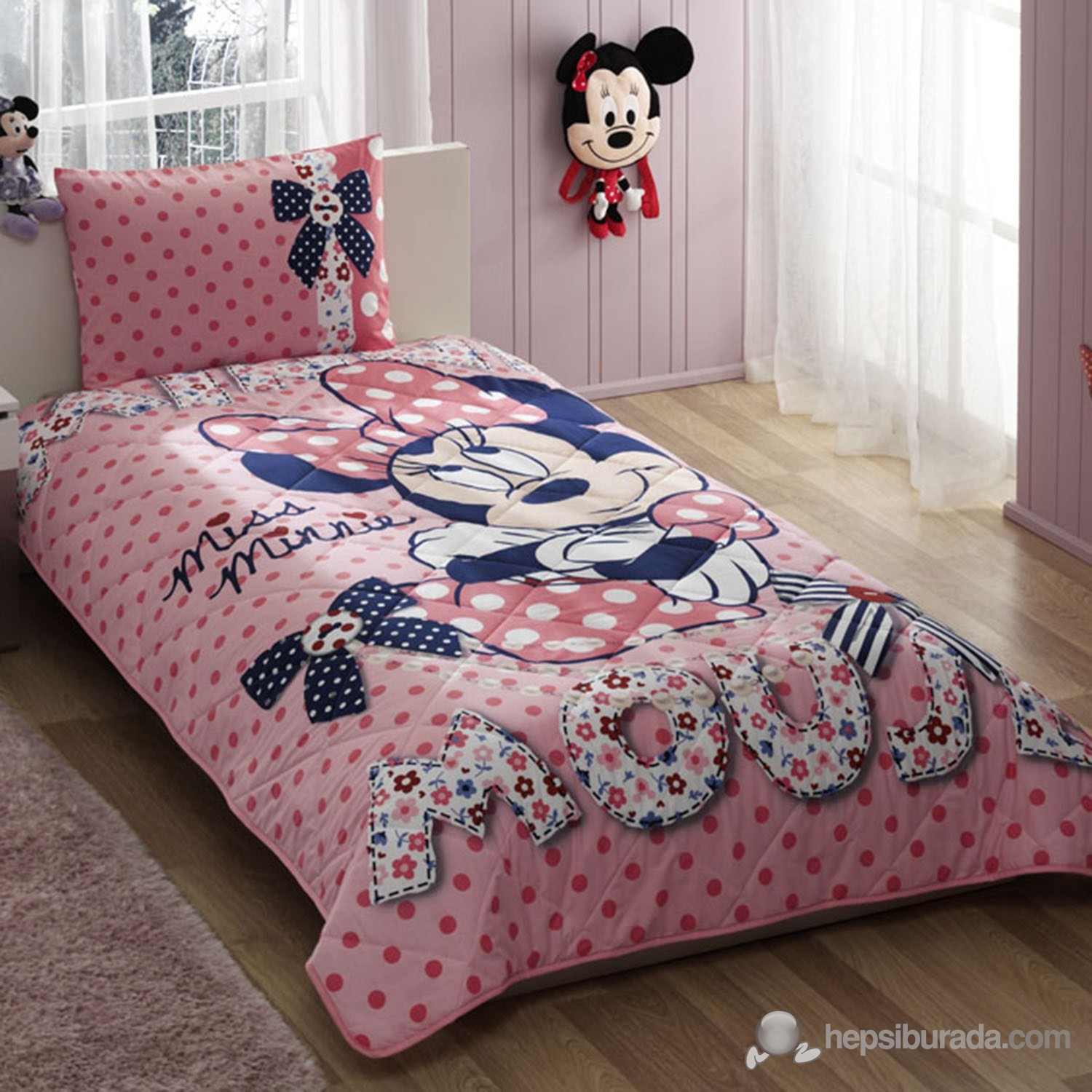 Taç Lisanslı Yatak Örtüsü Seti Disney Minnie Mouse Dream Fiyatı