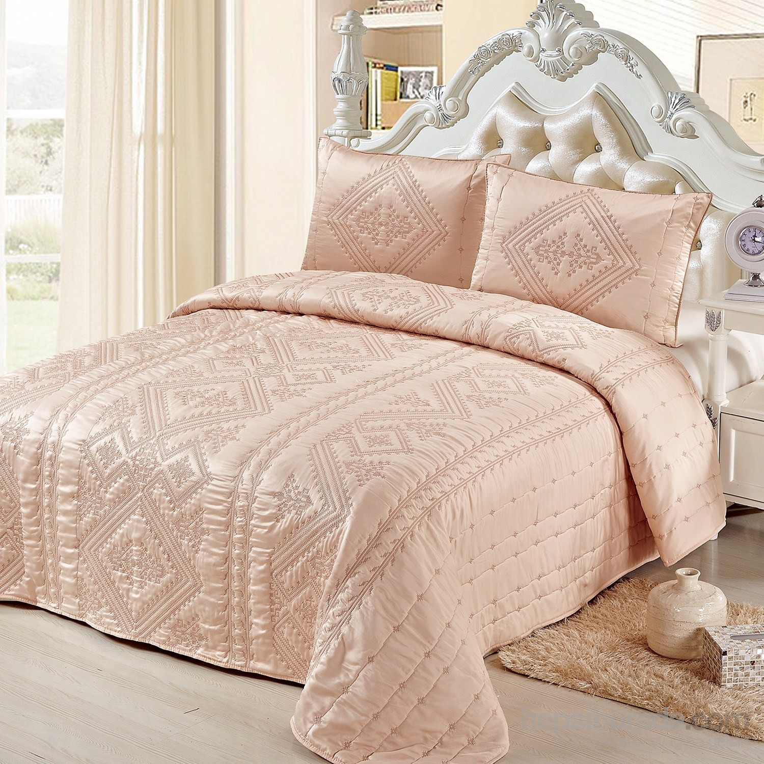 Cotton House Home Collection Deluxe Saten Çift Kişilik