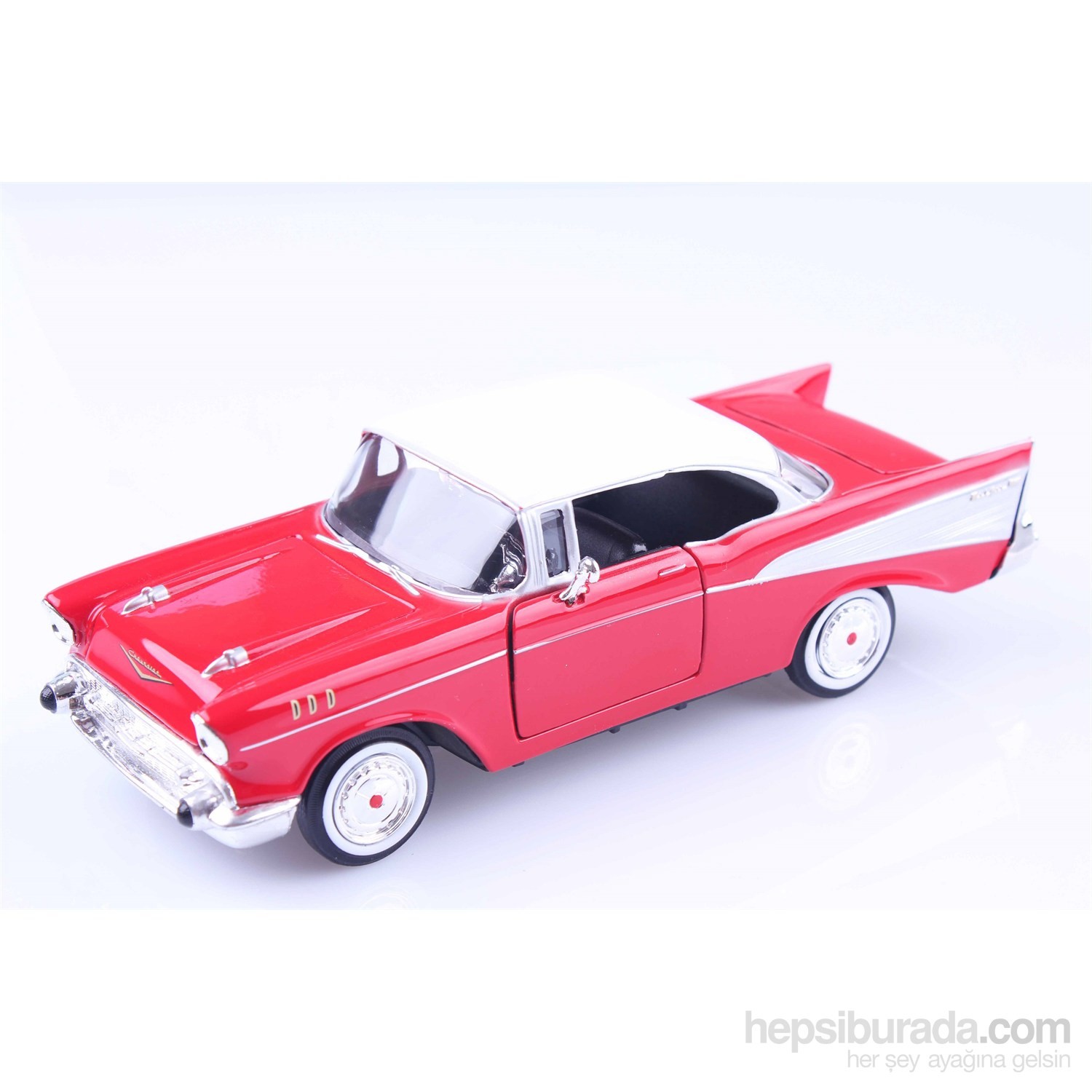 Diecast 1957 Chevy Bel Air 1/24 Die Cast Model Araç Fiyatı