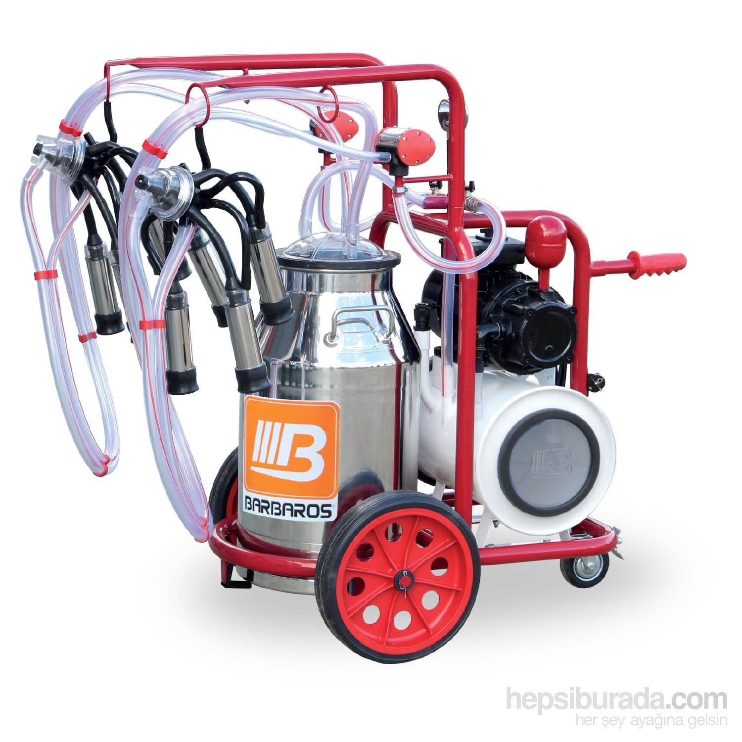 Barbaros Universal Model Çift Sağım Tek Güğüm Süt Sağma Fiyatı