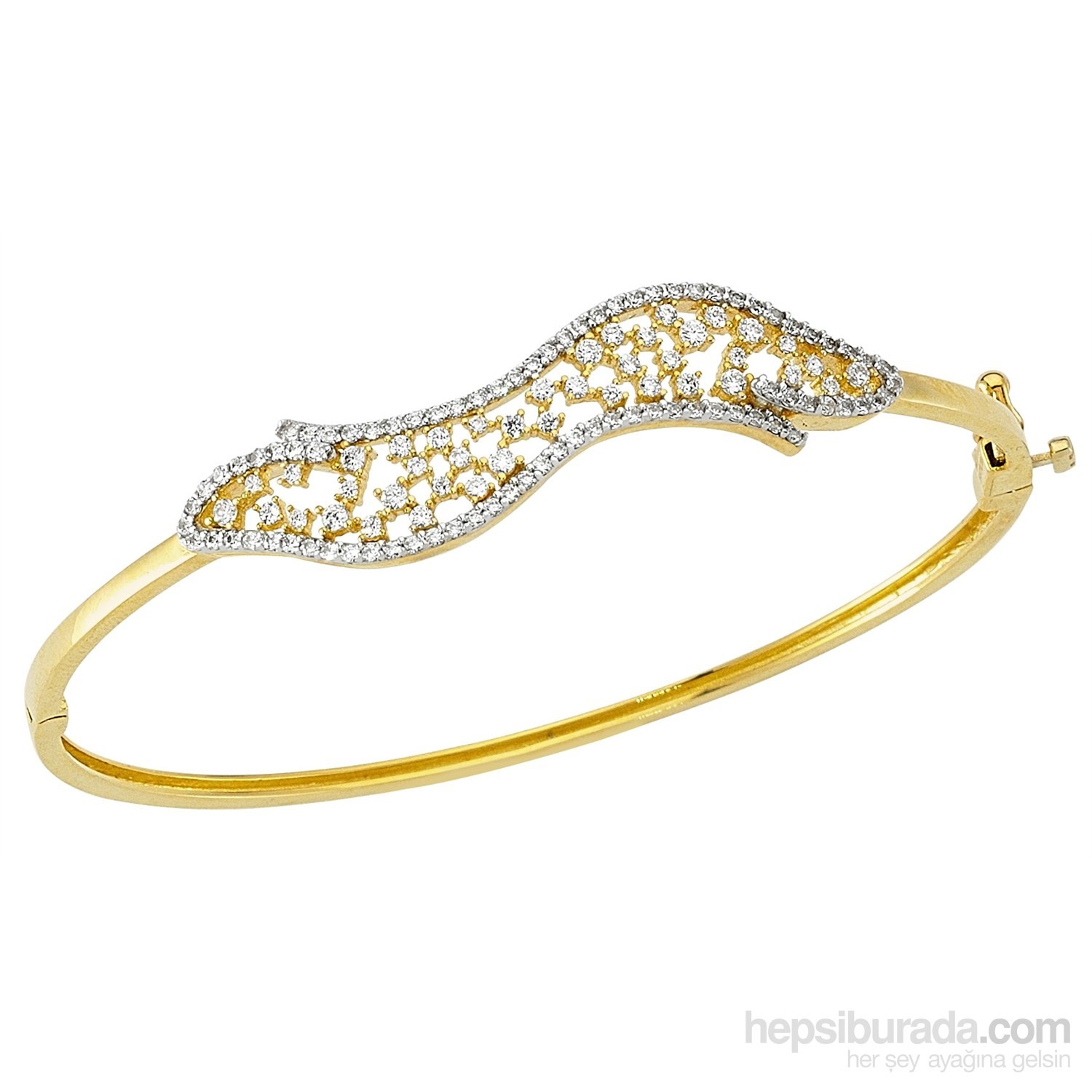 Koçak Gold 14 Ayar Sarı Altın Taşlı Bilezik Fiyatı