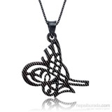 Tekbir Silver Gümüş Tuğra Kolye