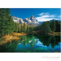 Clementoni 500 Parça Puzzle The Blue Lake - Cervino