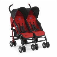 Chicco Echo Twin İkiz Baston Bebek Arabası / Garnet