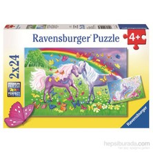 Ravensburger Gökkuşağı Atları - 2x24 Parçalı