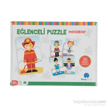 Eğlenceli Puzzle-Meslekler