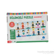 Eğlenceli Puzzle-Meslekler