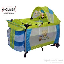 Holmer Kids Maxi Comfort Eurostyle Alüminyum Oyun Parkı / Yeşil-Mavi