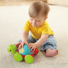 Fisher-Price Çek-Çek Kaplumbağa - Yürümeye Teşvik Eden Çekmeli Oyuncak Y8652