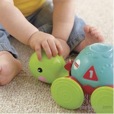 Fisher-Price Çek-Çek Kaplumbağa - Yürümeye Teşvik Eden Çekmeli Oyuncak Y8652