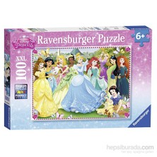 Disney Prensesler 100 Parça Xxl Çocuk Puzzle (Ravensburger 105700)