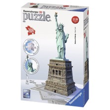 Ravensburger 108 Parça 3D Özgürlük Anıtı Puzzle