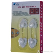 Ely Baby Çocuk Mini Çok Amaçlı Kilit 2'li / Krem
