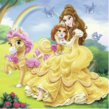 Ravensburger Walt Disney Belle Cinderella Ve Rapunzel 3-49 Parça Puzzle