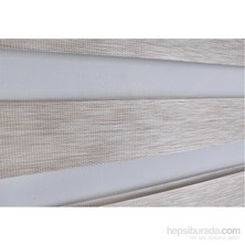 Brillant Zebra Perde Bambu 70X200 Krem cm