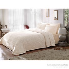 Taç Çift Kişilik Adriana Pike Takımı-Krem