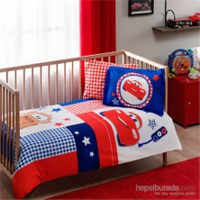 Taç Lisanslı Disney Cars Baby Patchwork Bebek Ranforce Nevresim Takımı