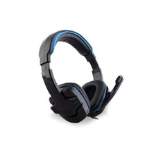 Rampage Sn-R9 Oyuncu Siyah/Mavi Mikrofonlu Kulaklık