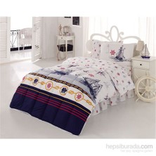 Kristal Tek Kişilik Ranforce Uyku Seti Yelkenli Lacivert